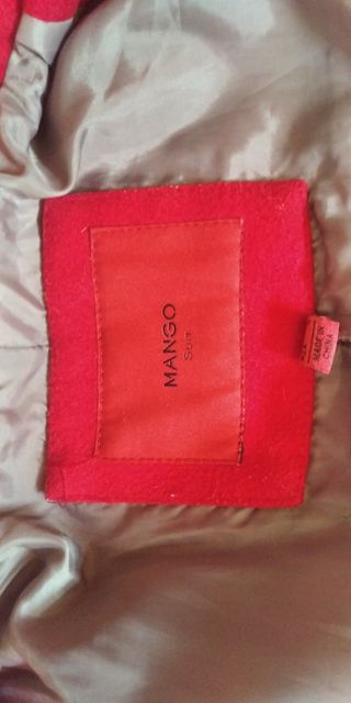Chaqueta Mango Roja Talla L