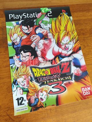 DRAGON BALL TENKAICHI 3 lona 50x70cm