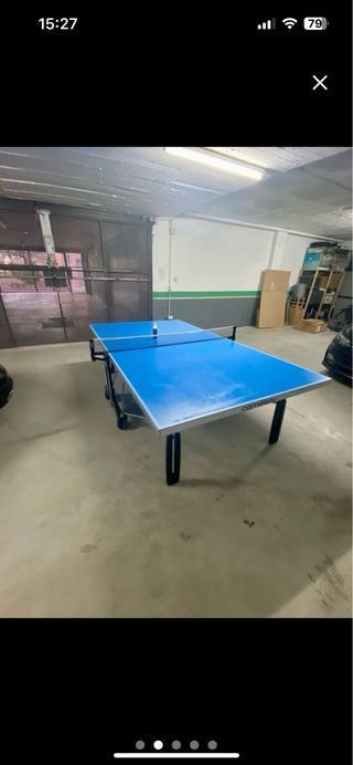 Mesa de Ping Pong Cornilleau Azul (exterior)