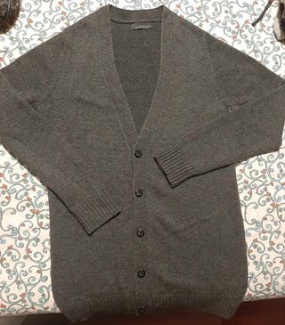 Chaqueta Zara Hombre Gris Talla L