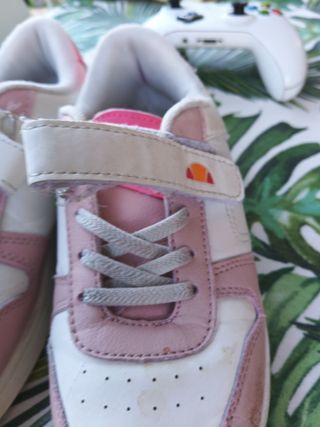 Scarpe Ellesse Bambina Tg 34 Rosa Bianco
