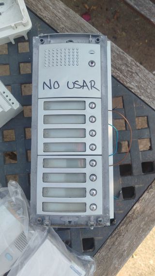 Portero Automático Blanco