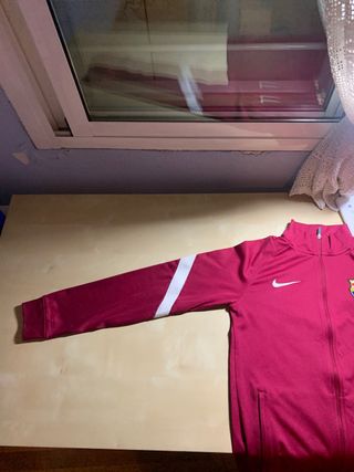 Chaqueta FC Barcelona Nike Roja