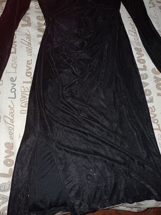 Vestito nero scintillante