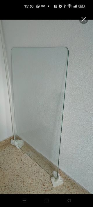Cristal Mesa Rectangular Transparente