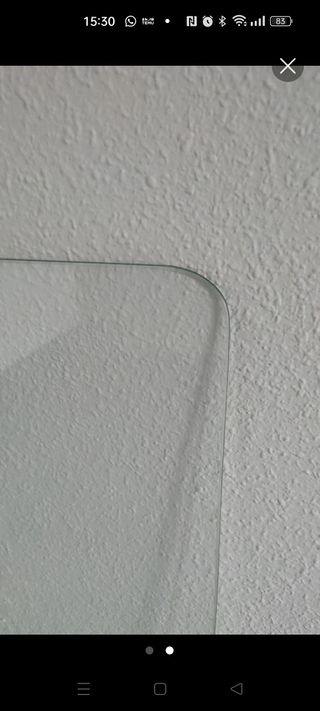 Cristal Mesa Rectangular Transparente