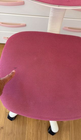 Silla de escritorio infantil rosa