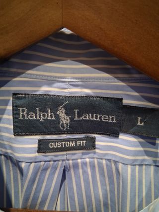Camisa Ralph Lauren Rayas Talla L