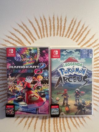 Pack: Mario Kart 8 Deluxe y Pokemon Arceus