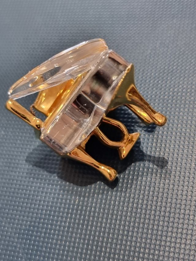 Piano Cristal Swarovski Dorado