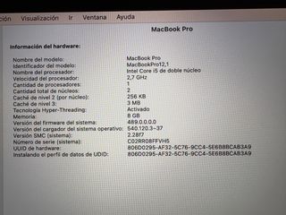MacBook Pro 13 Retina 2015