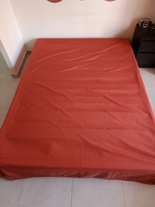 Funda Canapé Tela Naranja 135x190x28