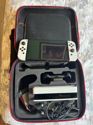 Nintendo Switch OLED Blanca Completa
