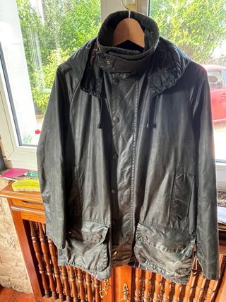 Barbour Beaufort C40/102 Chaqueta Verde 1992