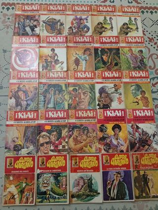 Lote de 25 novelas antiguas bolsilibros 