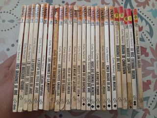 Lote de 25 novelas antiguas bolsilibros 