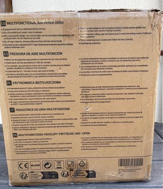Horno Freidora Aire Multifuncional Aigostar