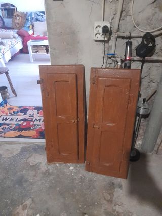 Ventanas de madera antiguas