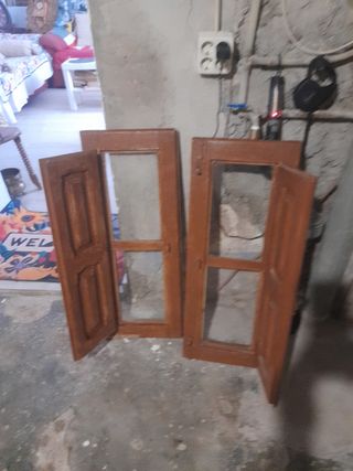 Ventanas de madera antiguas