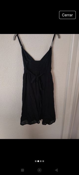 Vestido negro tirantes