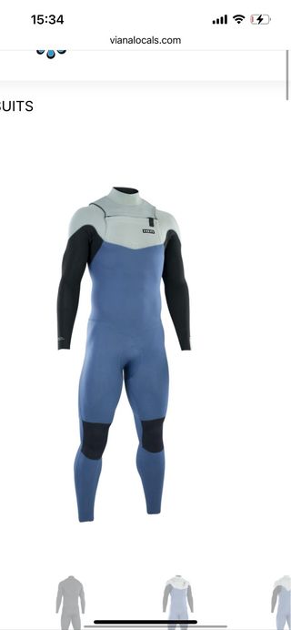 Traje de neopreno para kitesurf talla LT frontzip