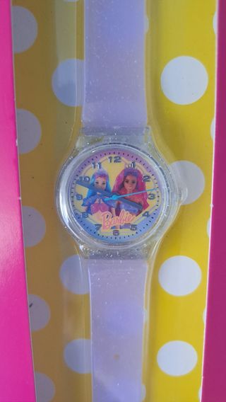 Reloj pulsera Barbie infantil