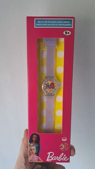 Reloj pulsera Barbie infantil