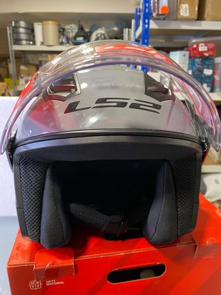 LS2 OF616 Airflow II Jet Helmet Cinza - M