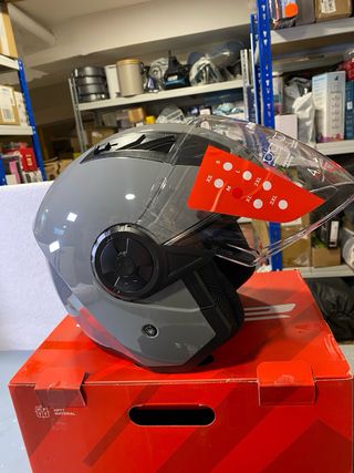 LS2 OF616 Airflow II Jet Helmet Cinza - M