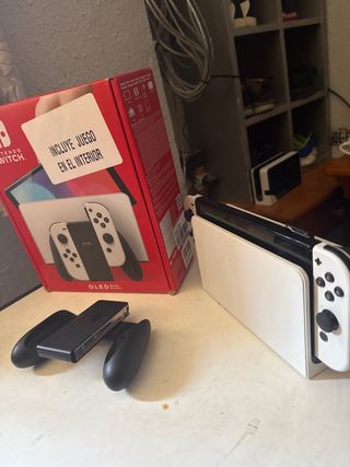 Nintendo Switch OLED Blanca
