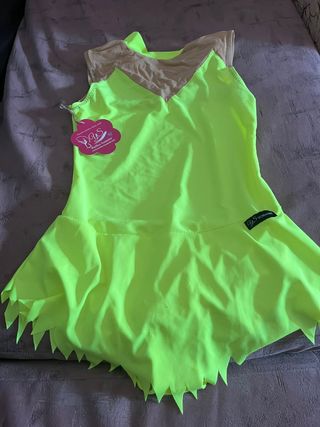 Vestido de ballet neón con falda