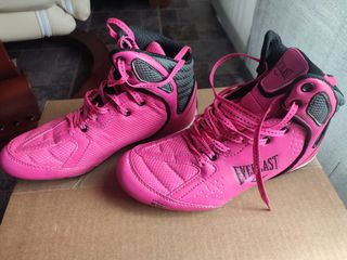 Botas de Boxeo Mujer Everlast Rosa