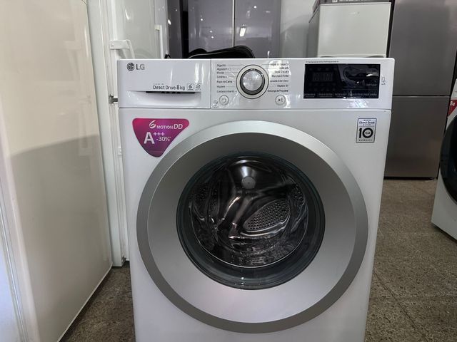 Lavadora LG 8kg Inverter Direct Drive con garantia