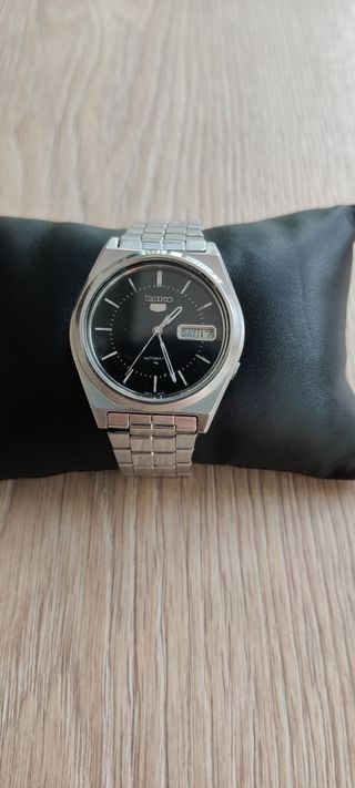 Seiko 5 Automático Negro Vintage - Ref. 7009-876A