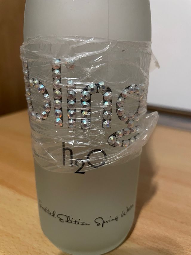 Bling H2O bottiglia da collezione con swarowski 