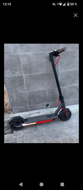 Patinete Eléctrico Negro
