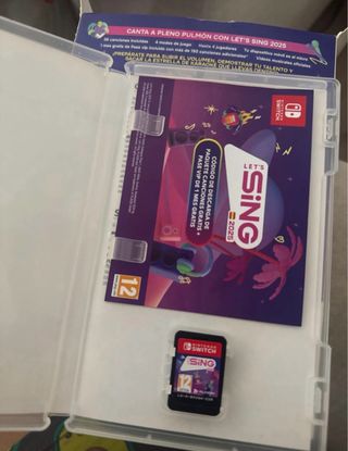 Juego Let's Sing 2025 Nintendo Switch