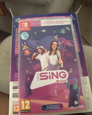 Juego Let's Sing 2025 Nintendo Switch
