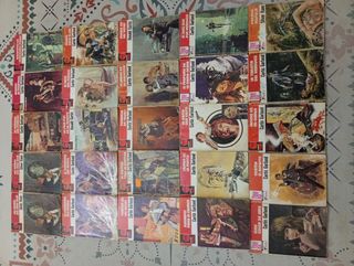 Lote de 45 novelas antiguas bolsilibros 