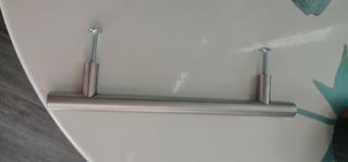 20 Tiradores de puertas y cajones plateados