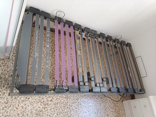 Cama Articulada Metálica y Madera