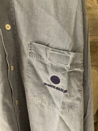 Camicia uomo North Sails blu