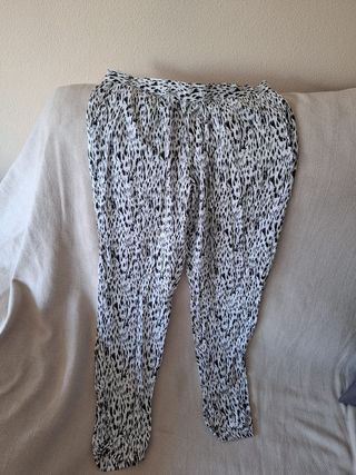 Pantalón estampado mujer talla S