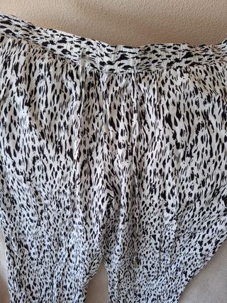 Pantalón estampado mujer talla S