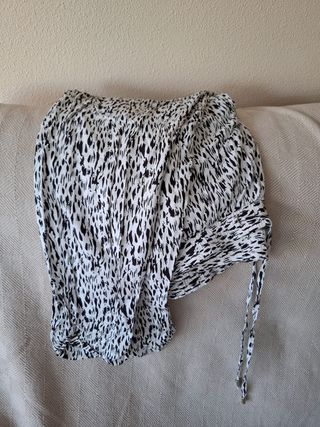Pantalón estampado mujer talla S