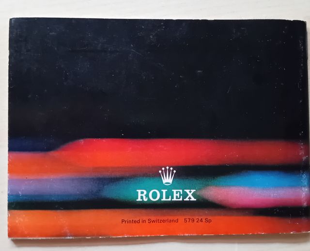 Librito Su Rolex Oyster 1979