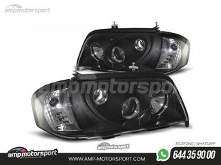 FAROS DELANTEROS LUPA PARA MERCEDES CLASE C W202