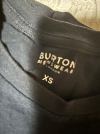Lote 4 Camisetas Burton Menswear y H&M