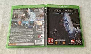 Sombras de Mordor Game of the Year Xbox One