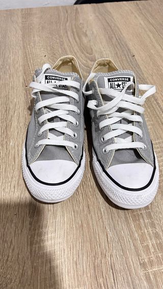 Converse grises talla X